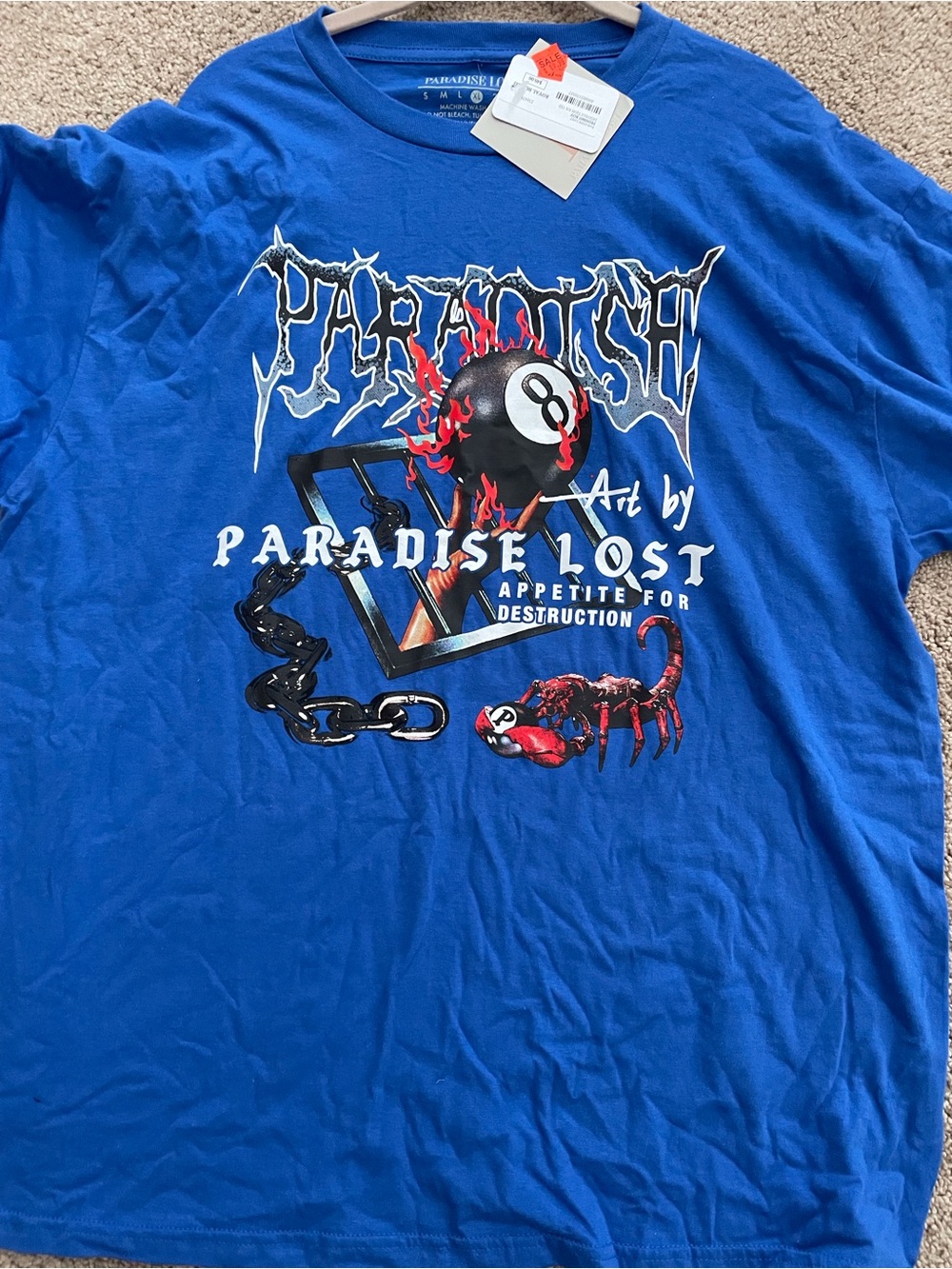 Graphic Tee - Blue Men's Short Sleeve Shirt
